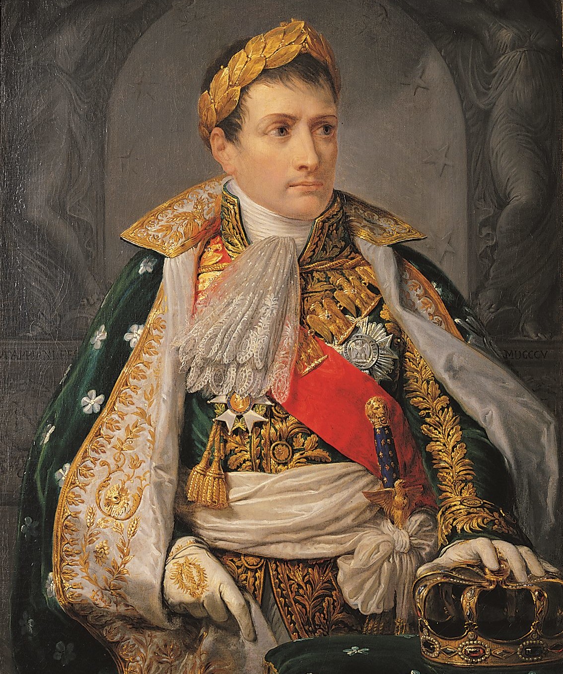 Gemälde von Napoleon Bonaparte.