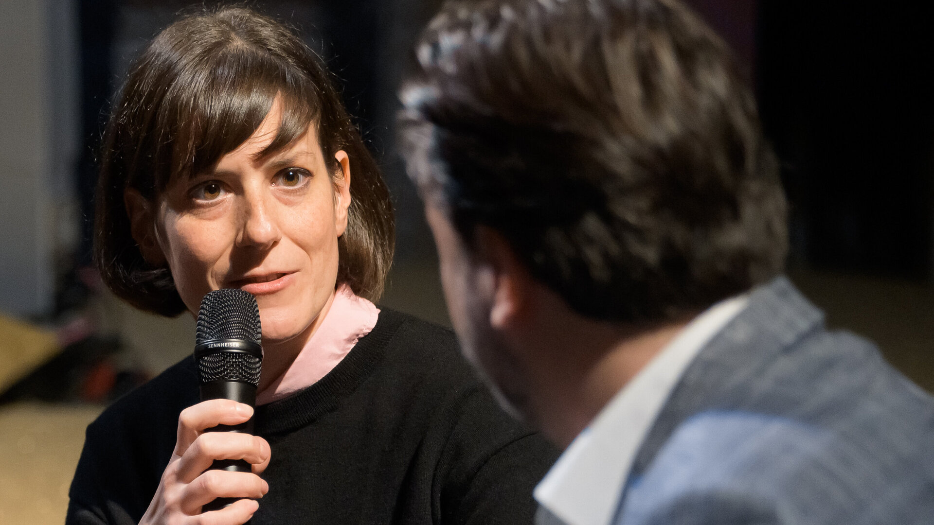 Stephanie Damianitsch und Georg Hoffmann im Gespräch 